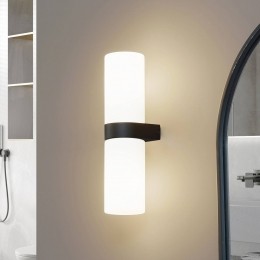 LucandeBasolobadkamerwandlampzwarthoogte315cmglas