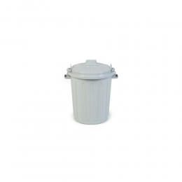 CurverVoedertonmetDekselLichtgrijs23liter