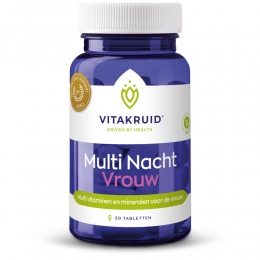 GratisVerzendingVitakruidMultiNachtVrouw30tabletten
