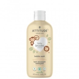 AttitudeBabyLeavesNaturalBubbleWashPearNectar473ml