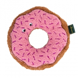 HUNTERHondenspeelgoedBELEMDonutbruin-roze