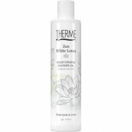 ThermeMoisturisingShowerOilZenWhiteLotus250ml