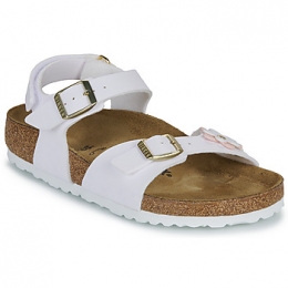 SandalenBIRKENSTOCKRioASKidsFlowersBFWhite