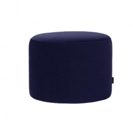 Bronx71VelvetpoefAnnadonkerblauw