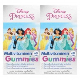 GratisVerzending2xDisneyMultivitaminesPrinces60gummies