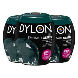 3xDylonTextielverfEmeraldGreen350gr