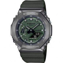 CasioG-ShockGM-2100B-3AERG-Metal-MetalCoveredCasiOak-Horloge