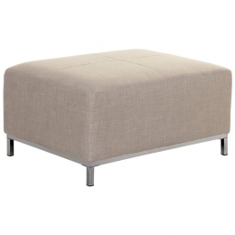 Beliani-OSLO-Ottomaan-Beige-Polyester