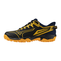 MizunoWAVELYNX2JRHockeyschoenenZwartWitJuniorMaat325