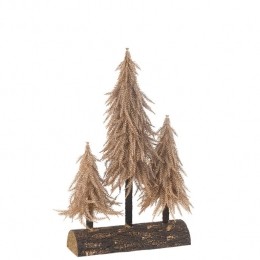 J-Linedecoratiekerstboombos-kunststof-koper