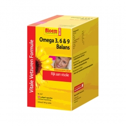 GratisVerzendingBloemOmega369Balans96softgels
