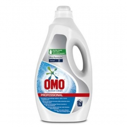 OmoProfessionalVloeibaarWasmiddelWitteWasActiveClean-71WasbeurtenProFormula5liter