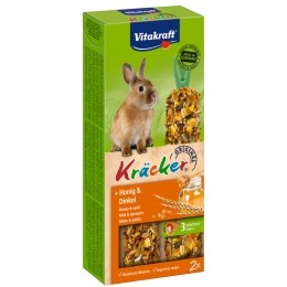 VitakraftKonijnKrackerHoning-Spelt2stuks