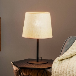 TKLightingTafellampChicagometkapvanlinnen