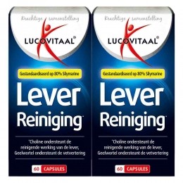 GratisVerzending2xLucovitaalLeverReiniging60capsules