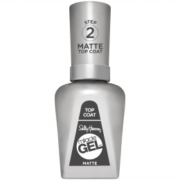 SallyHansenMiracleGelNailVarnish-MatteTopCoat