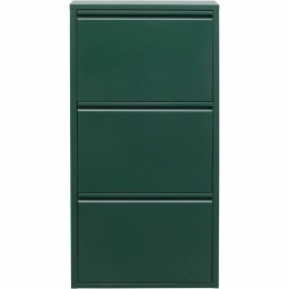 SchoenenkastCarusogroen3ladenKareDesign