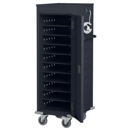 Laptopkartabletkar-10vakkenmetstopcontact-125x53x54cm-LTP-101Antracietral7016