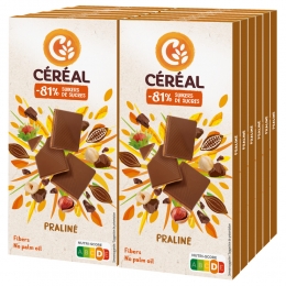 12xCralChocoladetabletPraline100gr