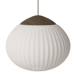 BoliaAcornHanglamp41cm-Textiel-Eiken