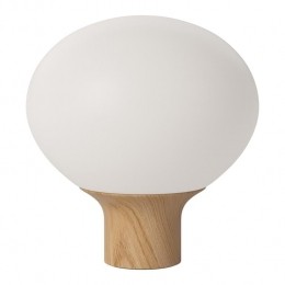 BoliaAcornTafellamp-32cm-Opaalglas