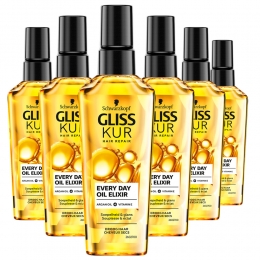 6xGlissEveryDayOilElixir75ml