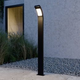 LucandeJuviaLEDtuinpadverlichting100cmantracietmetaalIP54