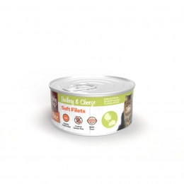 12xHobbyFirstFelineBlikZachteFiletsKalkoenKaas70gr