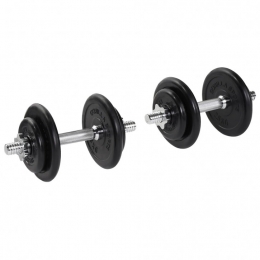 Dumbellset-Halterset-Rubber-20kg-GorillaSports