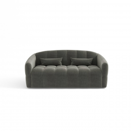 4-zitsslaapbankNoravelvetmetdunlopillomatras