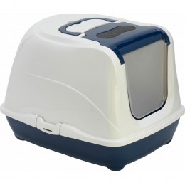 ModernaKattenbakFlipCatJumboDonkerblauw