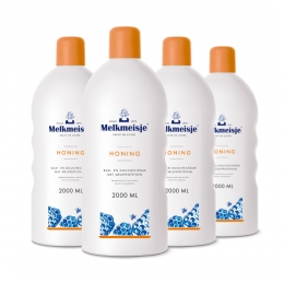 4xMelkmeisjeBadenDoucheCrmeHoning2000ml