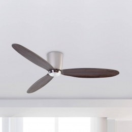 FAROBARCELONAPlafondventilatorNiasLDCnikkeldonkerhout