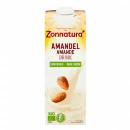 3xZonnaturaAmandelDrinkOngezoetBiologisch1000ml
