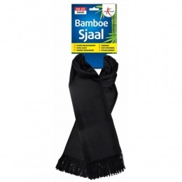 LucovitaalSjaalBamboeZwart
