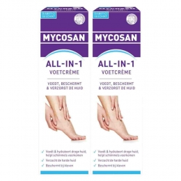 2xMycosanAll-In-1Voetcreme100ml