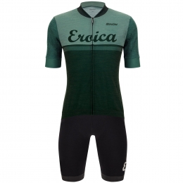 SANTINIEroicaValleSetfietsshirtfietsbroekset2artikelenvoorheren