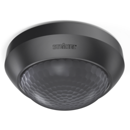 Steinel360-3LEDPIRBewegingsmelderSensorOpbouwIP54Zwart