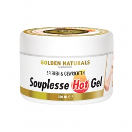 GratisVerzending2xGoldenNaturalsSouplesseHotGel200ml