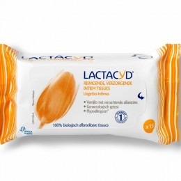 5xLactacydTissuesVerzorgend15stuks