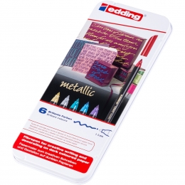 edding1200colourpenmetallicset-6stuks