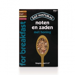 6xEatnaturalOntbijtNotenZadenmetHoning500gr