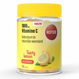 GratisVerzendingRoterVitamineCGummiesTastyLemon30stuks