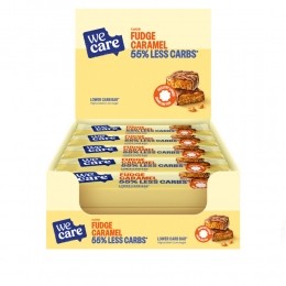 15xWeCareLowerCarbBarFudgeCaramel60gr