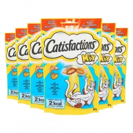 6xCatisfactionsKattensnoepjesZalm-Kaas60gr