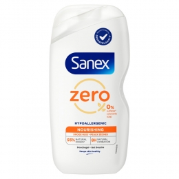 3xSanexDouchegelZeroDrySkin400ml