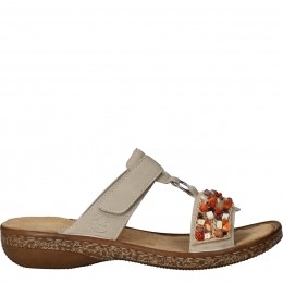 RiekerSlippersDamesBeige