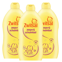 Zwitsal-ZeepvrijSchuimbad-3x700ml-Voordeelpack