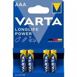 VartaLonglifePowerAlkalineBatterijenAAA4stuks
