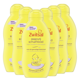 Zwitsal-ZeepvrijSchuimbad-6x200ml-Voordeelverpakking